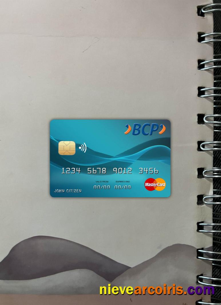Bolivia Credito bank mastercard photolook